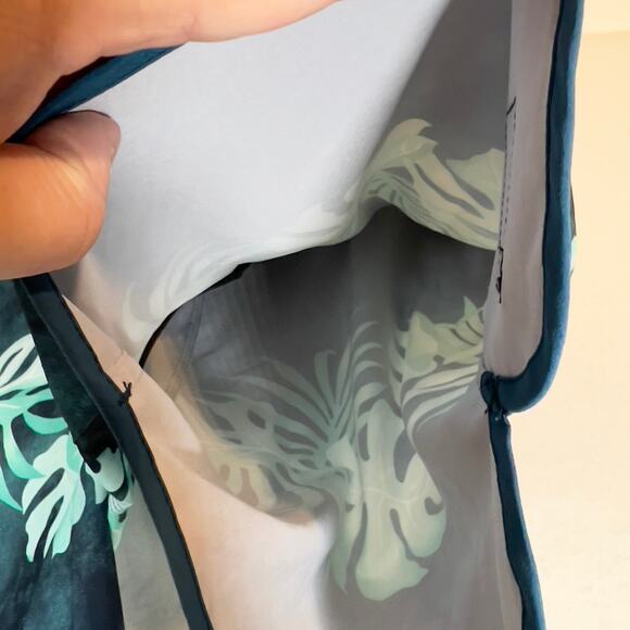 Quiksilver Bathing Suit Men 38W Side Pocket Hook/Loop Fly String Swim Beach Blue - Picture 11 of 16